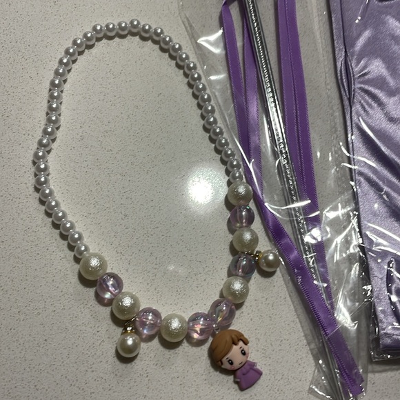 Girls princess dress up set of 5 NEW - Picture 2 of 5